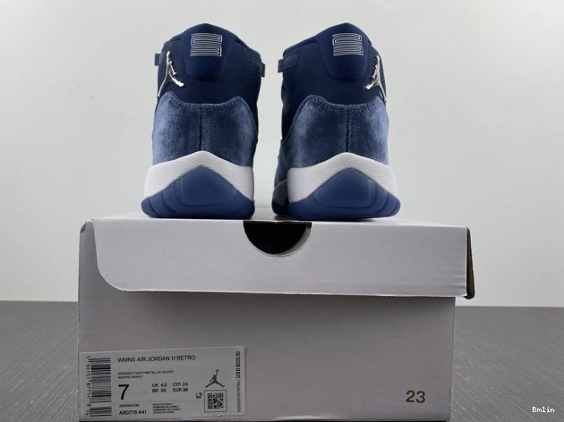 Bmlin shoes AR0715-441 Velvet Navy 11 WMNS Jordan Air Midnight 0629